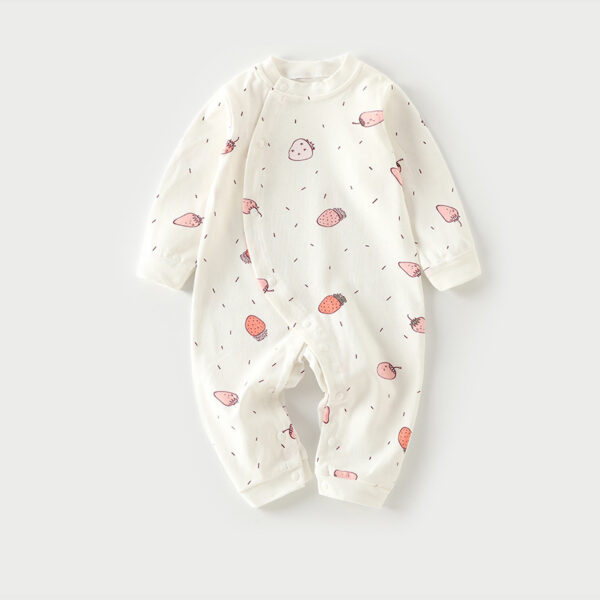 Autumn Thin Baby Pajamas And Baby Onesies - Image 5