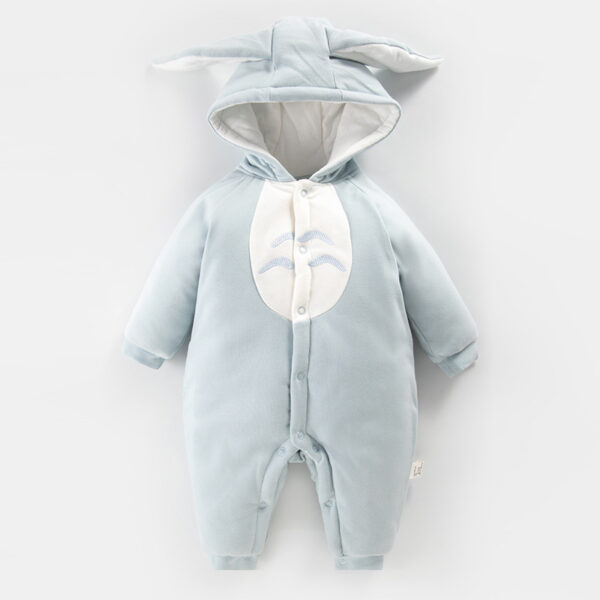 Warm Jumpsuit Newborn Cotton Crawling Suit (Jan Baby) - Image 4