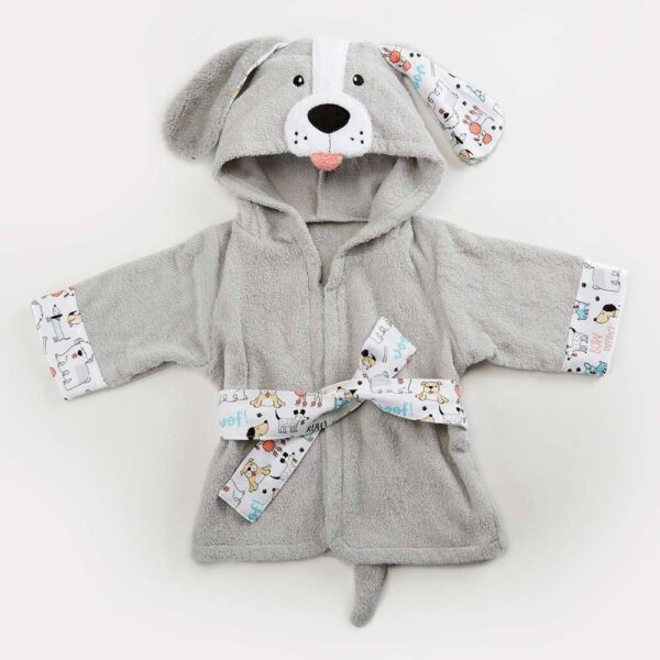 Baby Bathrobes Cotton Children's Bathrobes Baby Hooded (Jan Baby) - Image 3