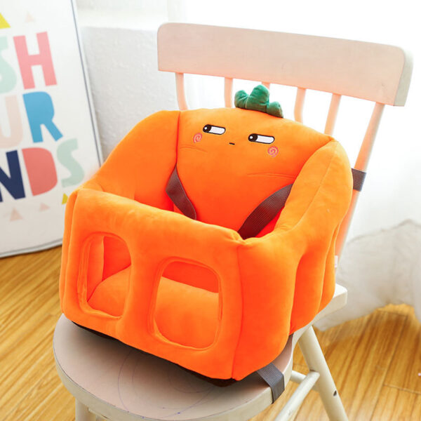 Cartoon Portable Baby Dining Chair Multifunctional Baby Car Can Be Fixed - Image 9