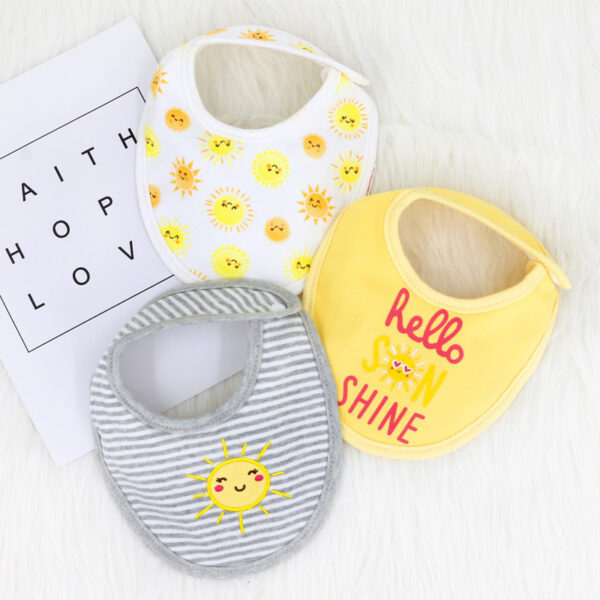 18 Autumn And Winter New Baby Three-Piece Bib (Jan Baby) - Image 8