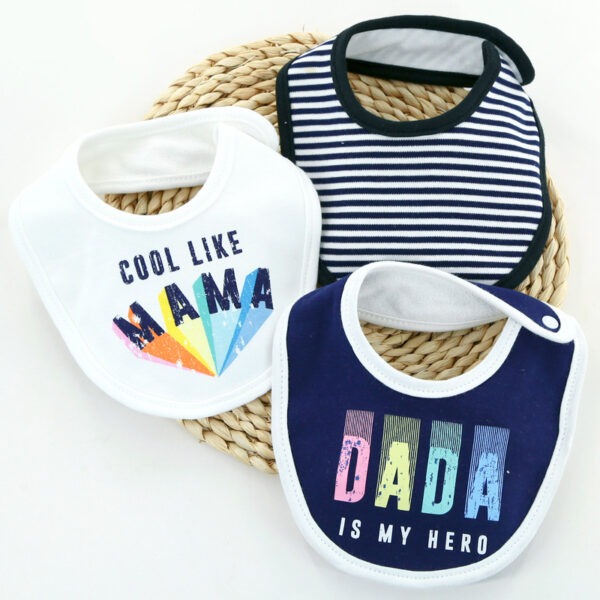 18 Autumn And Winter New Baby Three-Piece Bib (Jan Baby) - Image 9