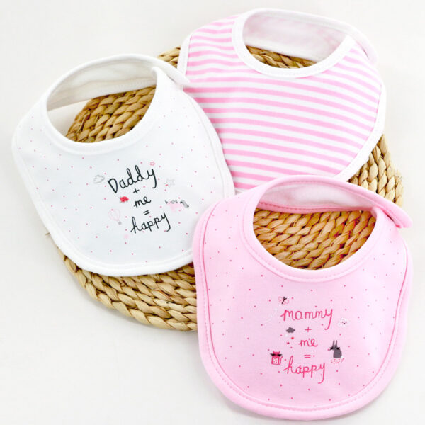 18 Autumn And Winter New Baby Three-Piece Bib (Jan Baby) - Image 7