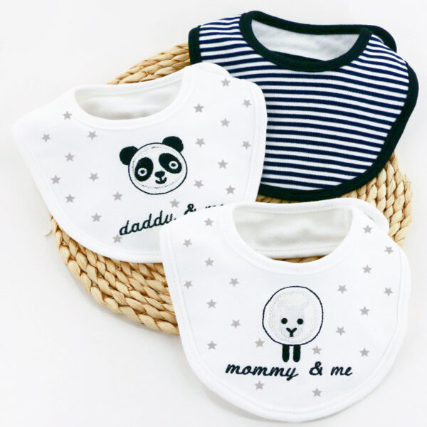 18 Autumn And Winter New Baby Three-Piece Bib (Jan Baby) - Image 10