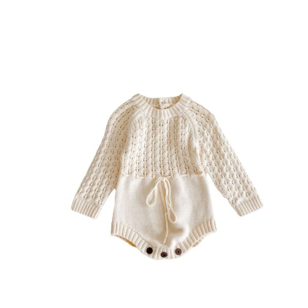 Girl Baby Knitted Hollow - Image 2