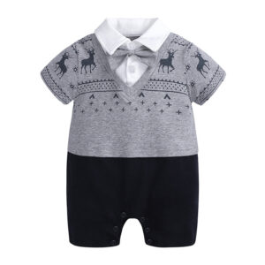 Baby Romper Gentleman Baby Jumpsuit Jan Baby