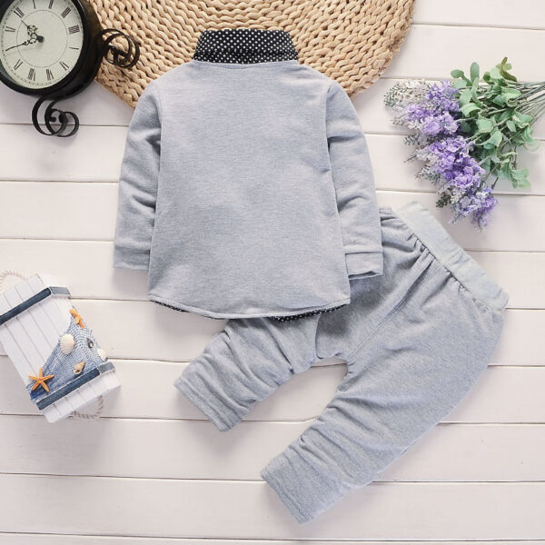 New Design Toddler Boys Casual Suit Set - Image 2