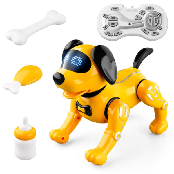 Smart Remote Control Robot Dog Children's Early Educational Toy Parent-Child Puzzle Interaction Electronic Pet Sing Dog Kid Gift - Image 7