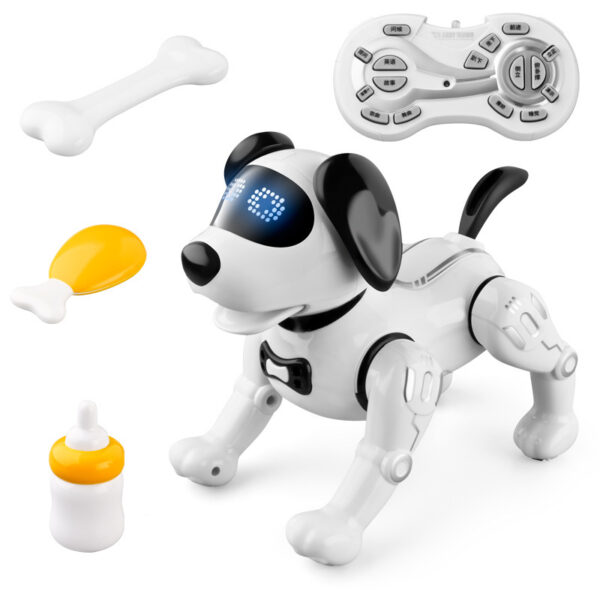 Smart Remote Control Robot Dog Children's Early Educational Toy Parent-Child Puzzle Interaction Electronic Pet Sing Dog Kid Gift - Image 4