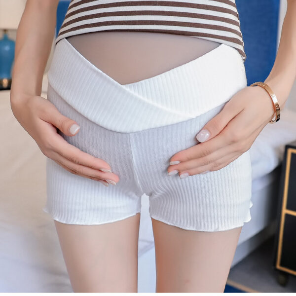 Maternity Wear,Leggings, Low-Waist Shorts, All-Match Safety Pants, Pregnant Women'S Belly Lift Pants Jan Baby