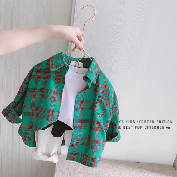 Children's Plaid Shirts In Baby Shirts For Men And Women Jan Baby