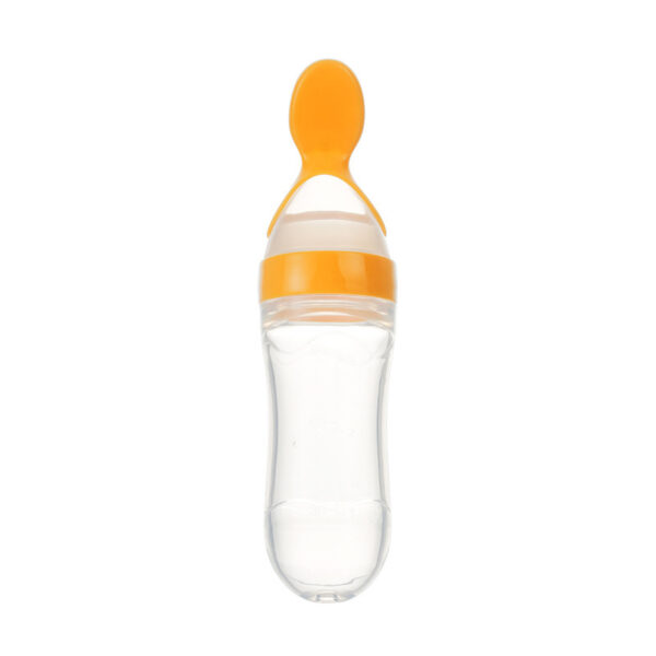 Safe Newborn Baby Feeding Bottle Toddler Silicone Squeeze Feeding Spoon Milk Bottle Baby Training Feeder Food Supplement - Image 9