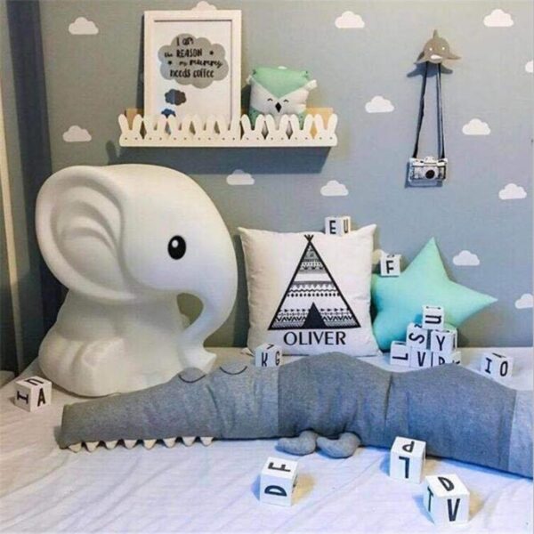 Baby Bedding Cartoon Baby Crib Bumper Pillow Infant Cradle Kids Bed Fence Baby Decoration Room Accessories  Jan Baby - Image 9