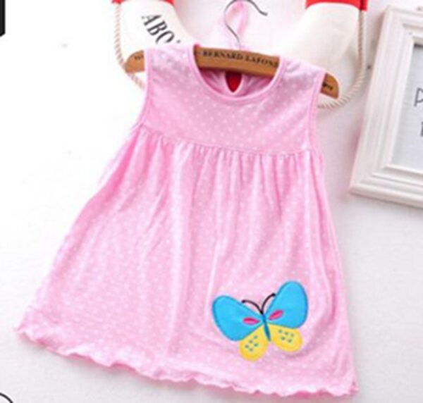 Baby Girl Clothes Cotton Vest Princess Dress (Jan Baby) - Image 7