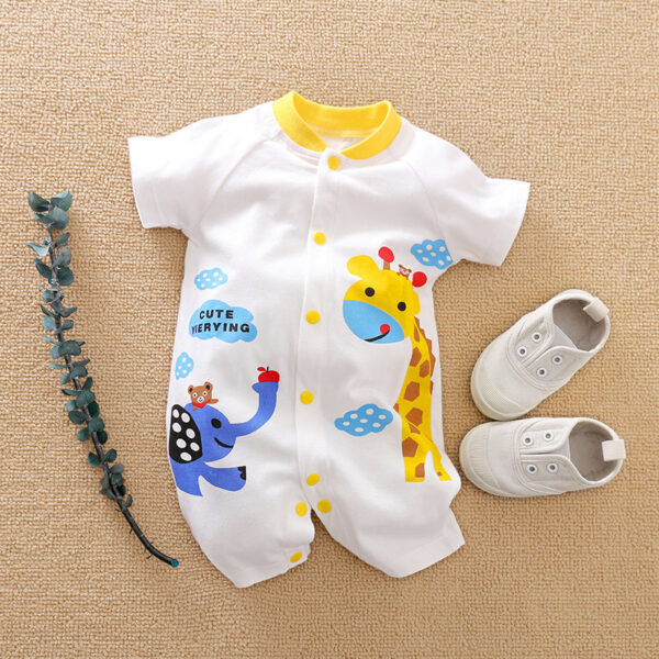 Baby Clothes Short Sleeve Baby Casual Onesies - Image 6