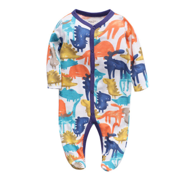 Cotton one-piece clothes baby clothes - Image 9