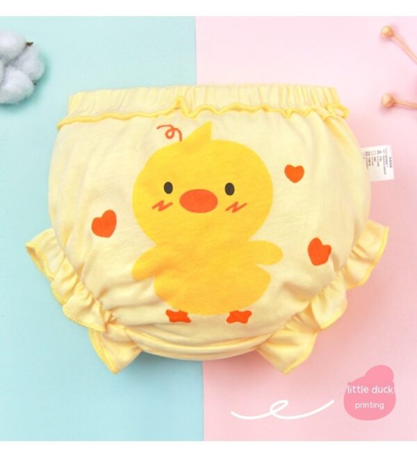 Korean Style Shorts Children's Briefs Girls' Underwear Without Pp - Image 9