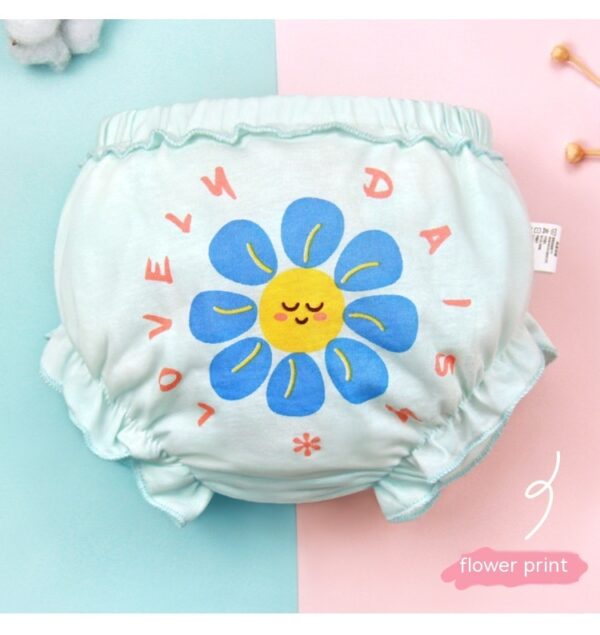 Korean Style Shorts Children's Briefs Girls' Underwear Without Pp - Image 2