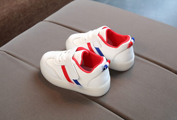 Kimmy White LED Sneakers Shoes - Image 8