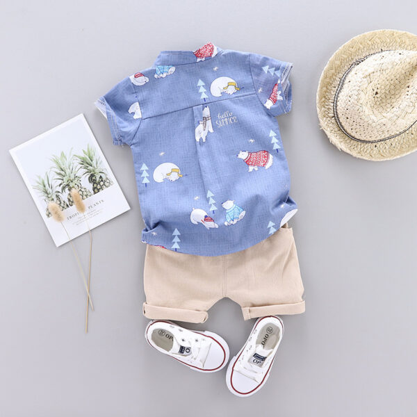 Summer New Children's Clothing Korean Boy Baby Infant Child Jan Baby - Image 4