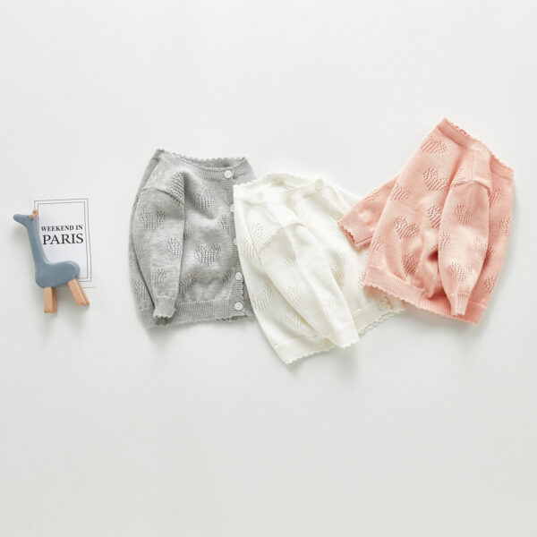 Baby hollow knit sweater (Jan Baby)