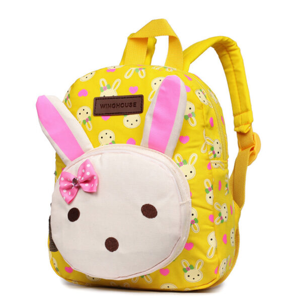 Custom-made children's schoolbag, canvas, rabbit, bear, baby and baby cartoon package ( Jan Baby ) - Image 4