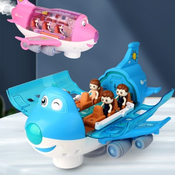 360 Rotating Electric Plane Airplane Toys For Kids - Image 3