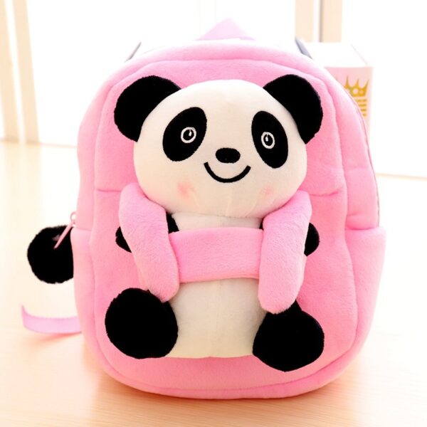 Cartoon panda plush children's school bag ( Jan Baby )