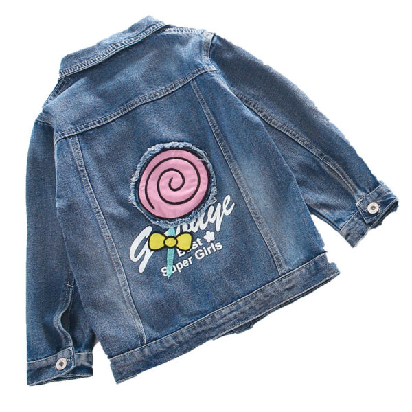 Girls Denim Jacket Children - Image 4