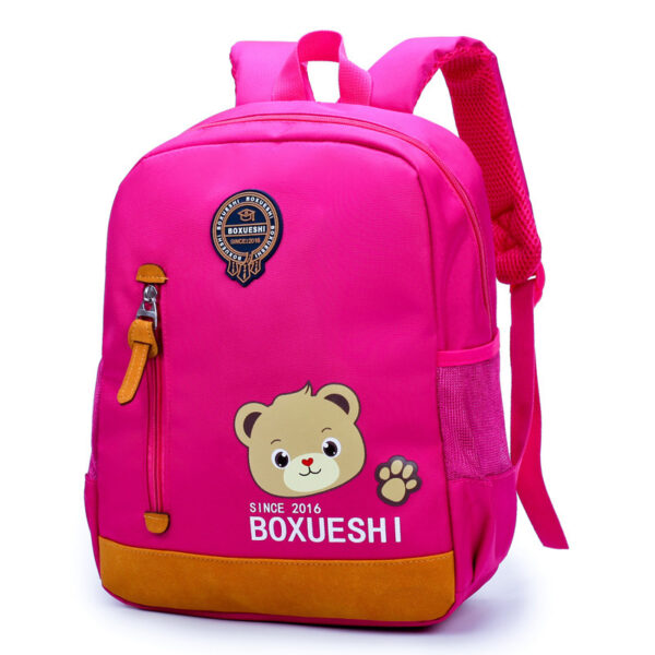 A cartoon bear nursery school schoolbag, schoolbag, schoolboy, boy and boy, baby boy and baby travel back (Jan Baby) - Image 7