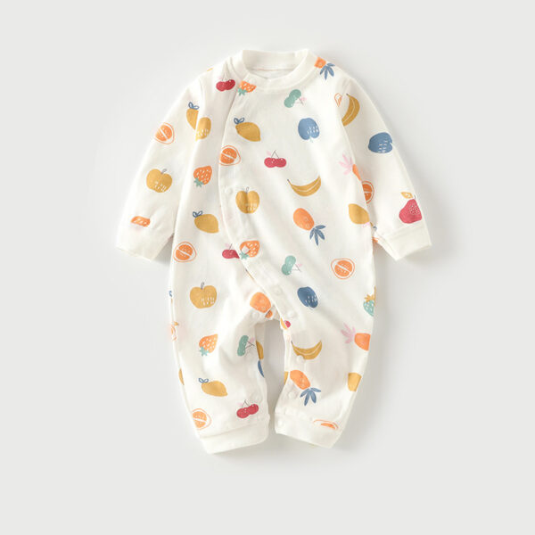 Autumn Thin Baby Pajamas And Baby Onesies - Image 8