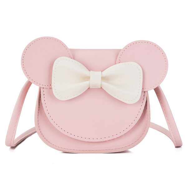 Cute And Adorable Bowknot Soft Girl Student Children's Small Bag Pu Female - Image 6