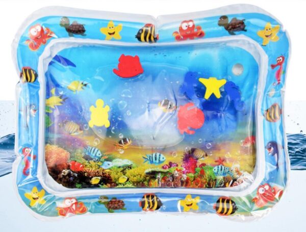 Baby Inflatable Water Mat, Infants Summer Beach Water Mat Patted Pad Water Cushion For Infants Toddlers Summer Activity Play Toys Baby Pillows - Image 5