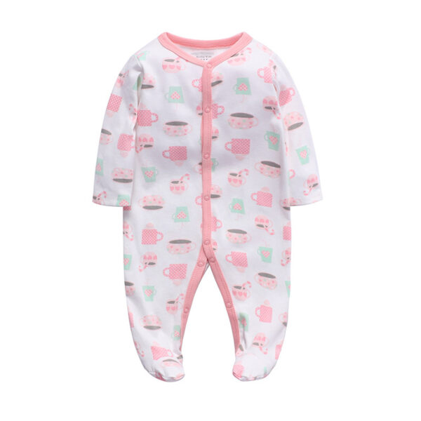 Cotton one-piece clothes baby clothes - Image 3