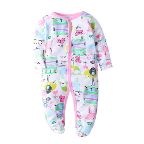 Cotton one-piece clothes baby clothes - Image 7