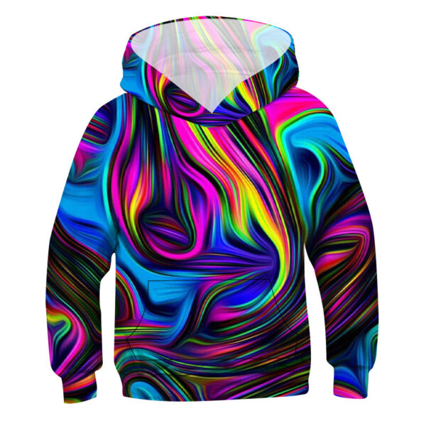 3d Vision Digital Printing Children's Hoodie Jan Baby - Image 6