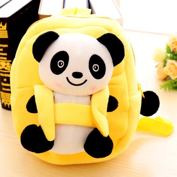 Cartoon panda plush children's school bag ( Jan Baby ) - Image 3