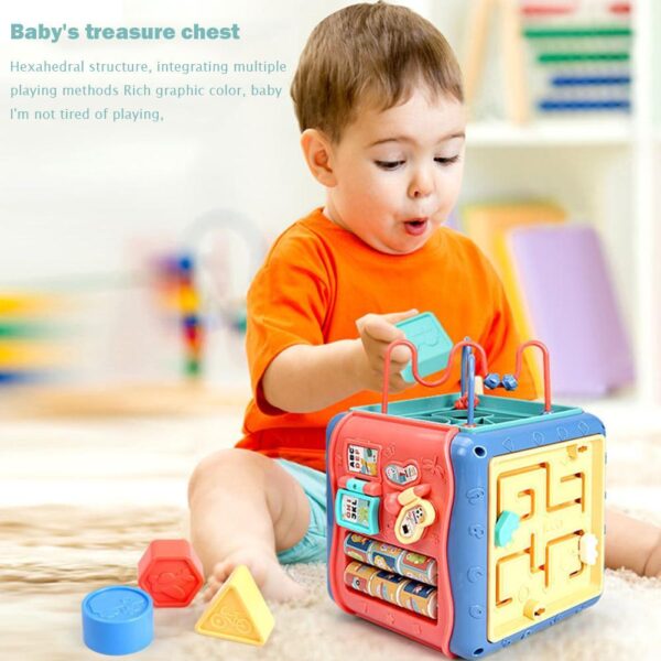 Baby hexahedron educational toys Jan Baby - Image 3