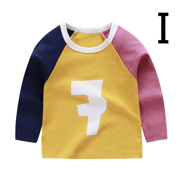 Baby Clothes Boys And Girls Cotton Long-sleeved T-shirt - Image 9