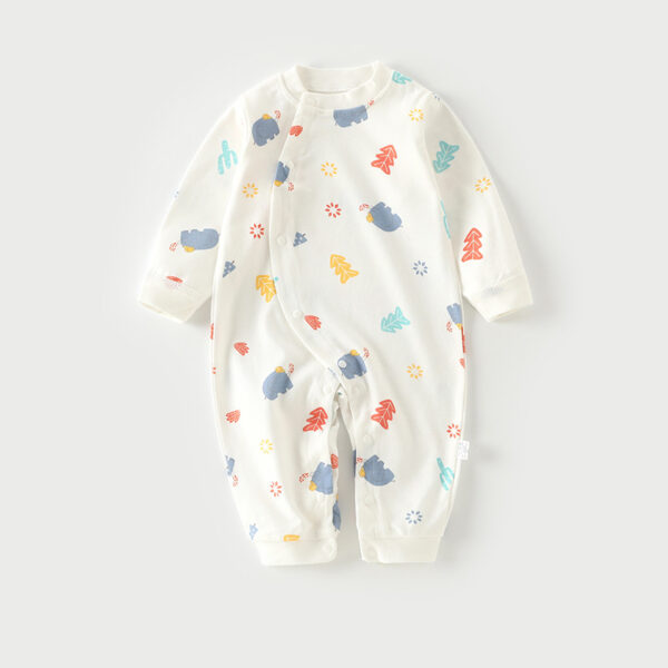 Autumn Thin Baby Pajamas And Baby Onesies - Image 6