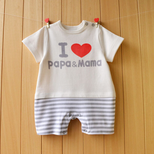 Baby Clothes Short Sleeve Baby Casual Onesies - Image 3