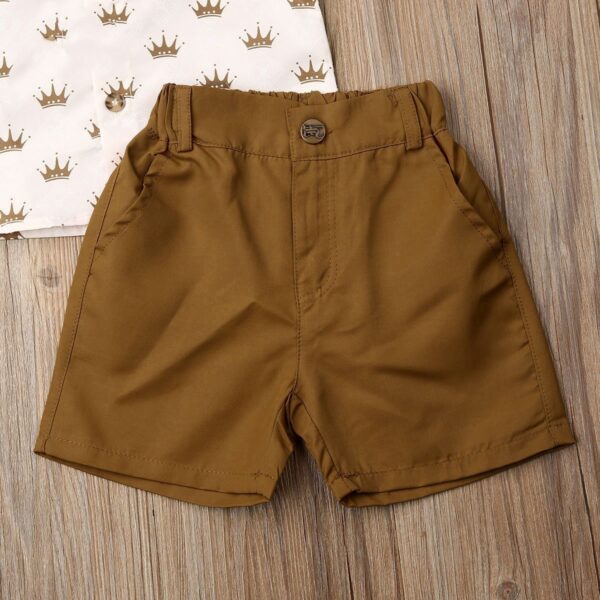 Summer boy T-shirt Shorts Kids Sets Jan Baby - Image 3