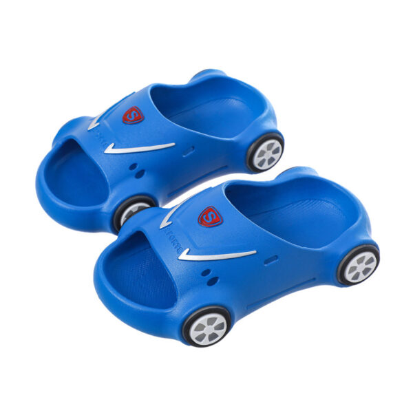 Kids Glowing Slippers Cartoon Car Sandals Children Sandals Anti Slip Boys Girls Luminous Slippers Summer Beach Shoes - Image 2