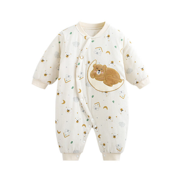 Warm Jumpsuit Newborn Cotton Crawling Suit (Jan Baby) - Image 10