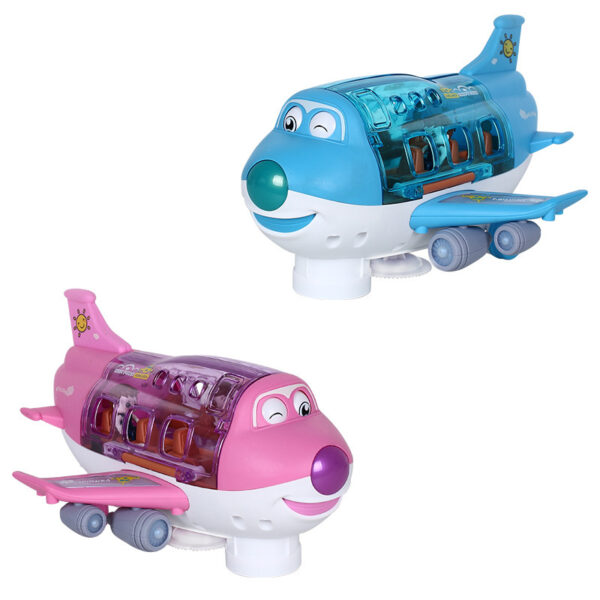 360 Rotating Electric Plane Airplane Toys For Kids - Image 6