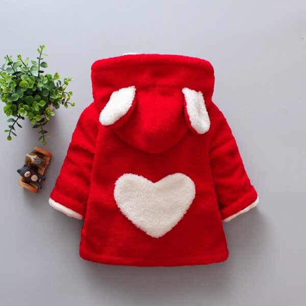 Girl Outerwear Children Clothing Warm Winter Coats - Image 5