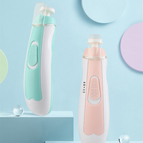 Newborn Nail Clipper Electric Baby Anti-pinch Meat Care Set - Image 3