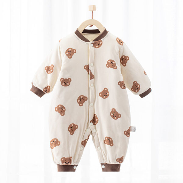 Warm Jumpsuit Newborn Cotton Crawling Suit (Jan Baby) - Image 9