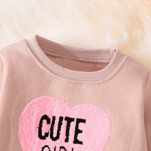 Long Sleeve Round Neck Pullover Baby Casual Wear - Image 2