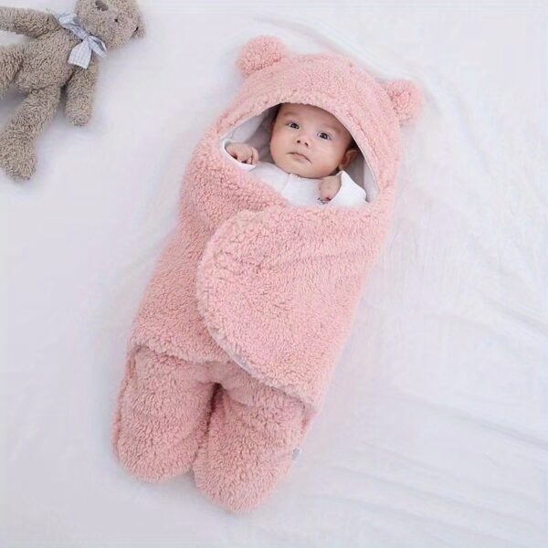 Winter Baby Sleeping Bag Bear Nap Printed Sleeping - Image 10